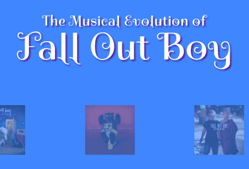 My sequential website; a timeline of the band Fall Out Boy