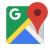 google maps button