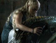 Daenerys locking up dragons