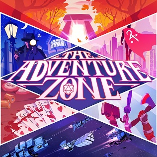 The cover od the podcast "The Adventure Zone".