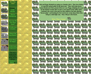 A screen capture of M.D. Coverley's "Endless Suburbs," 1999