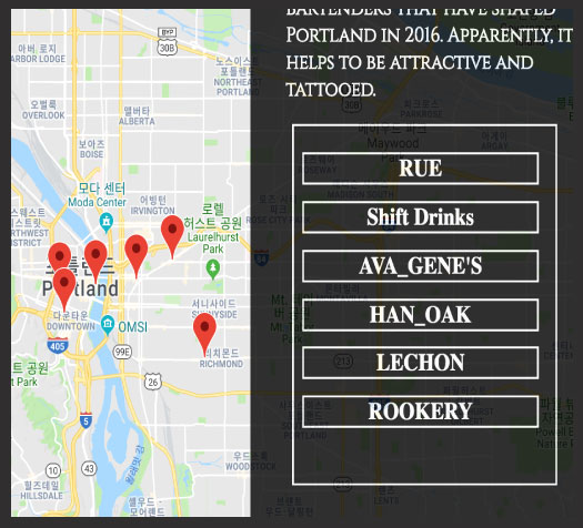 Interactive Map Website