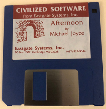 afternoon a story 1st edition floppy disk