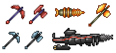 Some of Pickle Militia's tools.