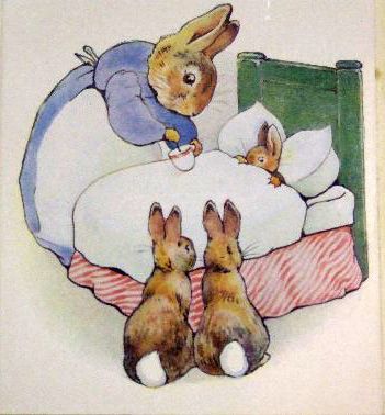 Peter in bed