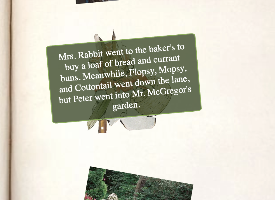 Multimodal Narrative Project