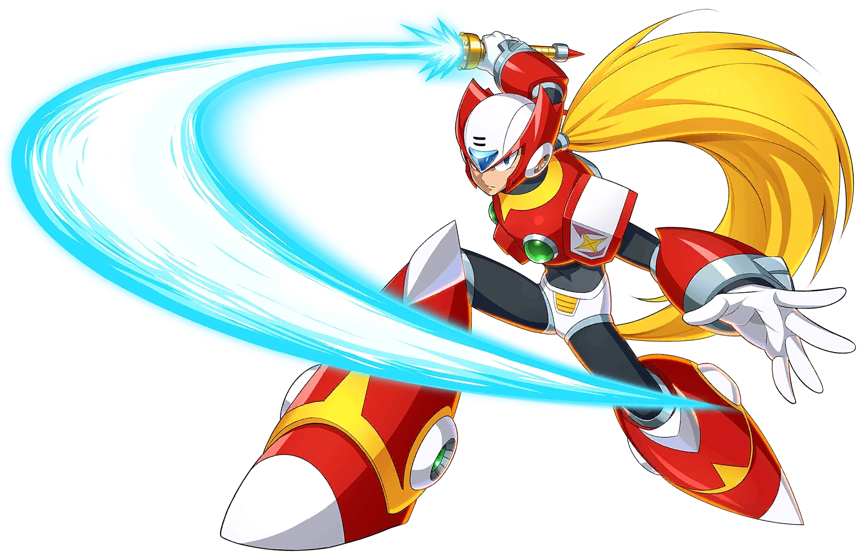 image of zero from megaman x