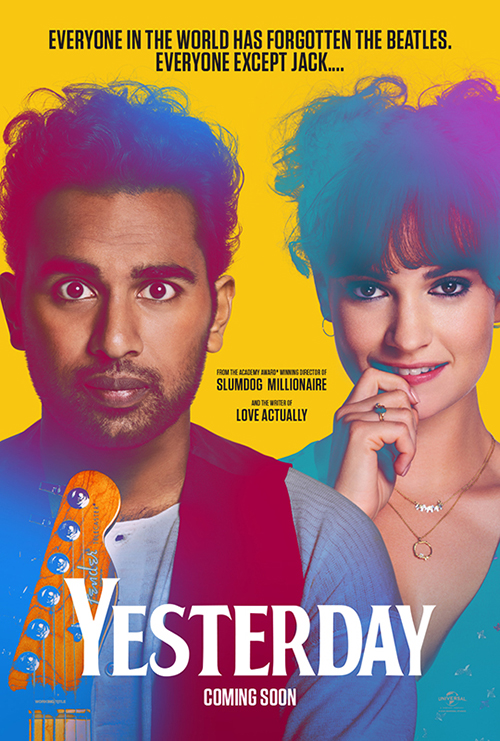 Poster of Yesterday by Danny Boyle