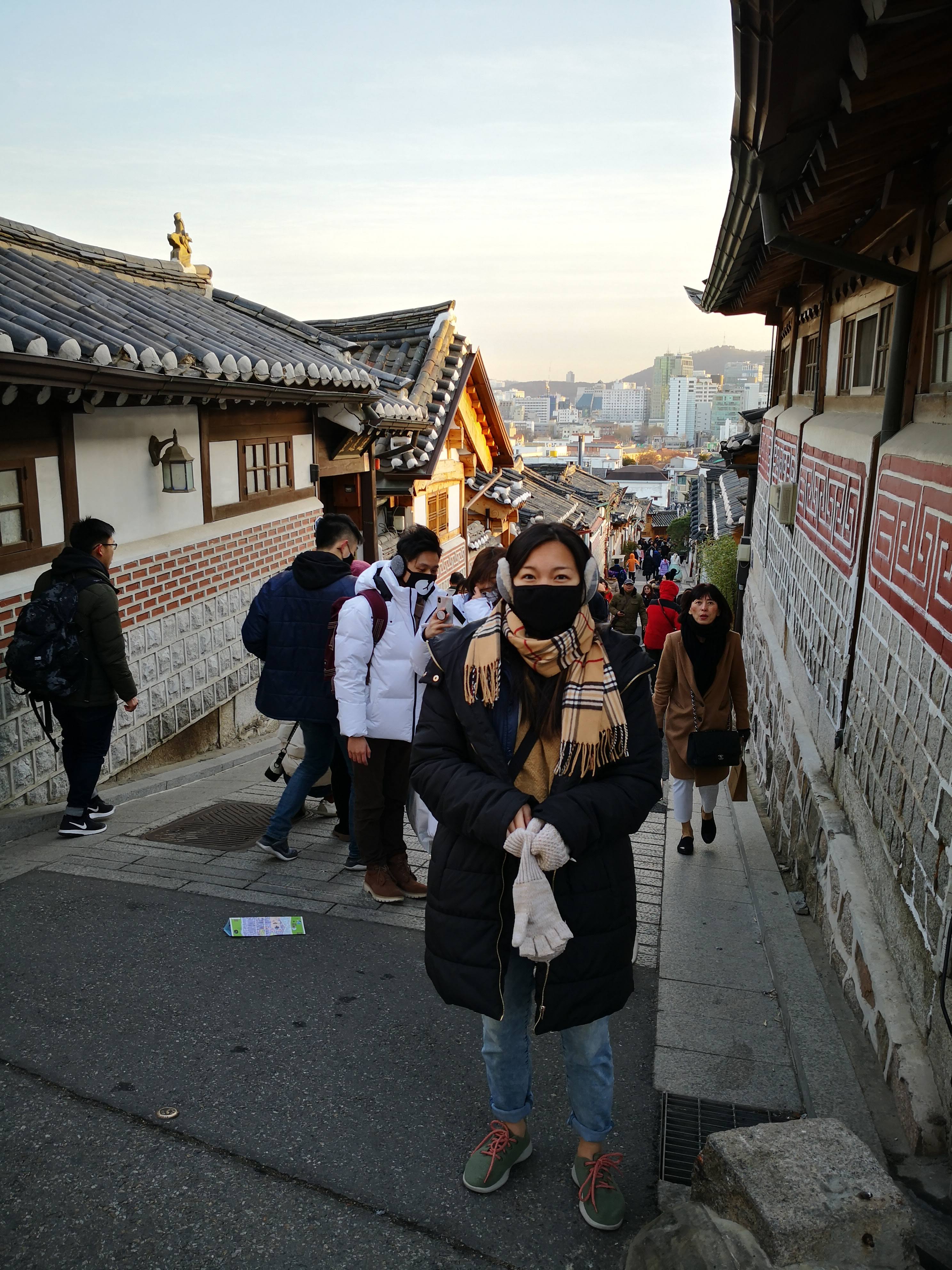 bukchon hanok village hill