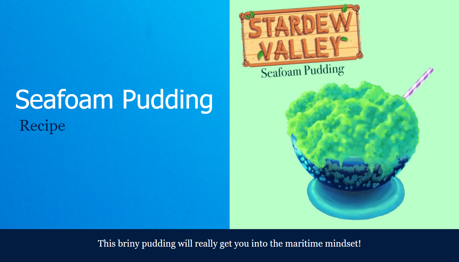 Title of Recipe Webpage