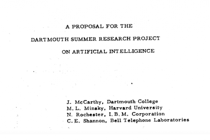 Original Proposal of Dartmouth Project