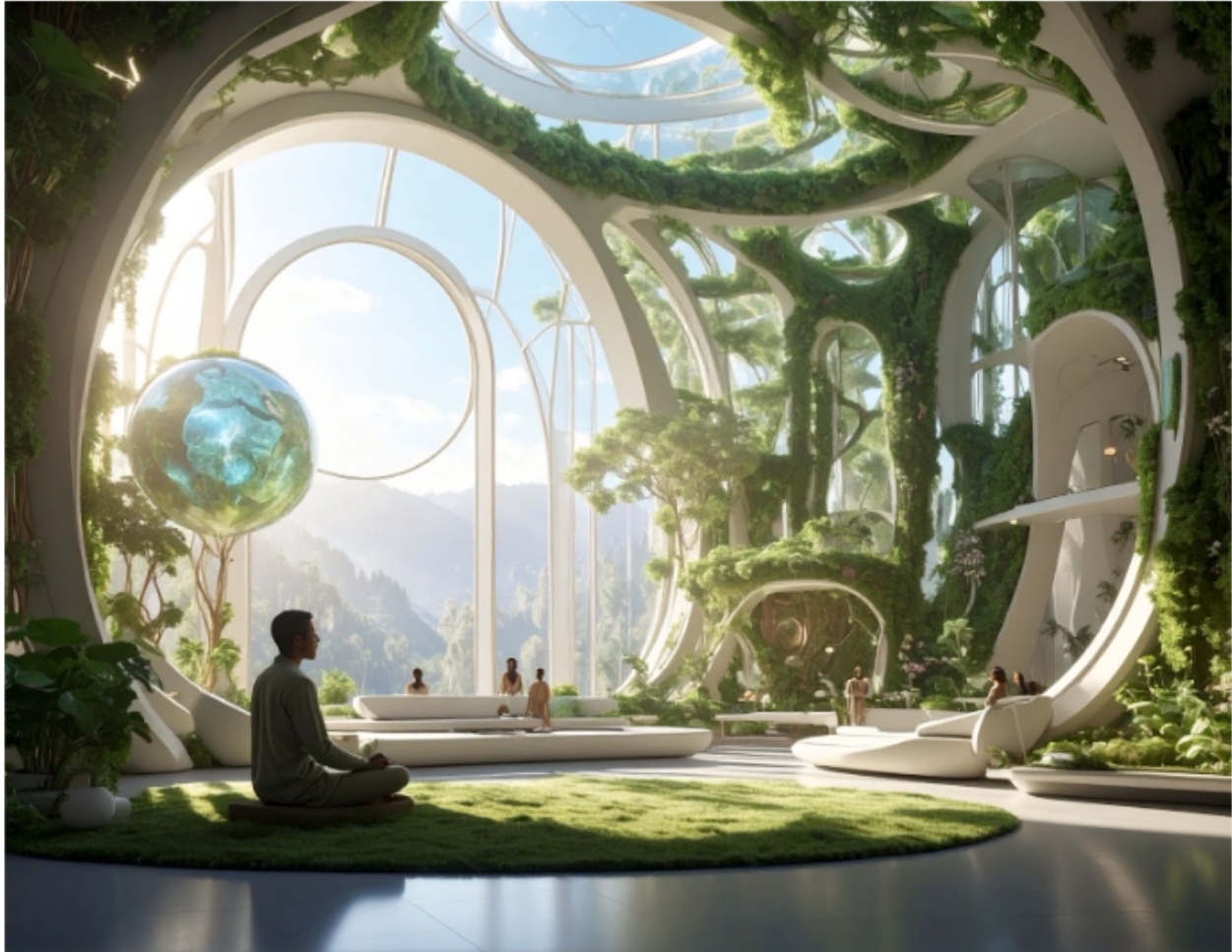 Damien in Meditation