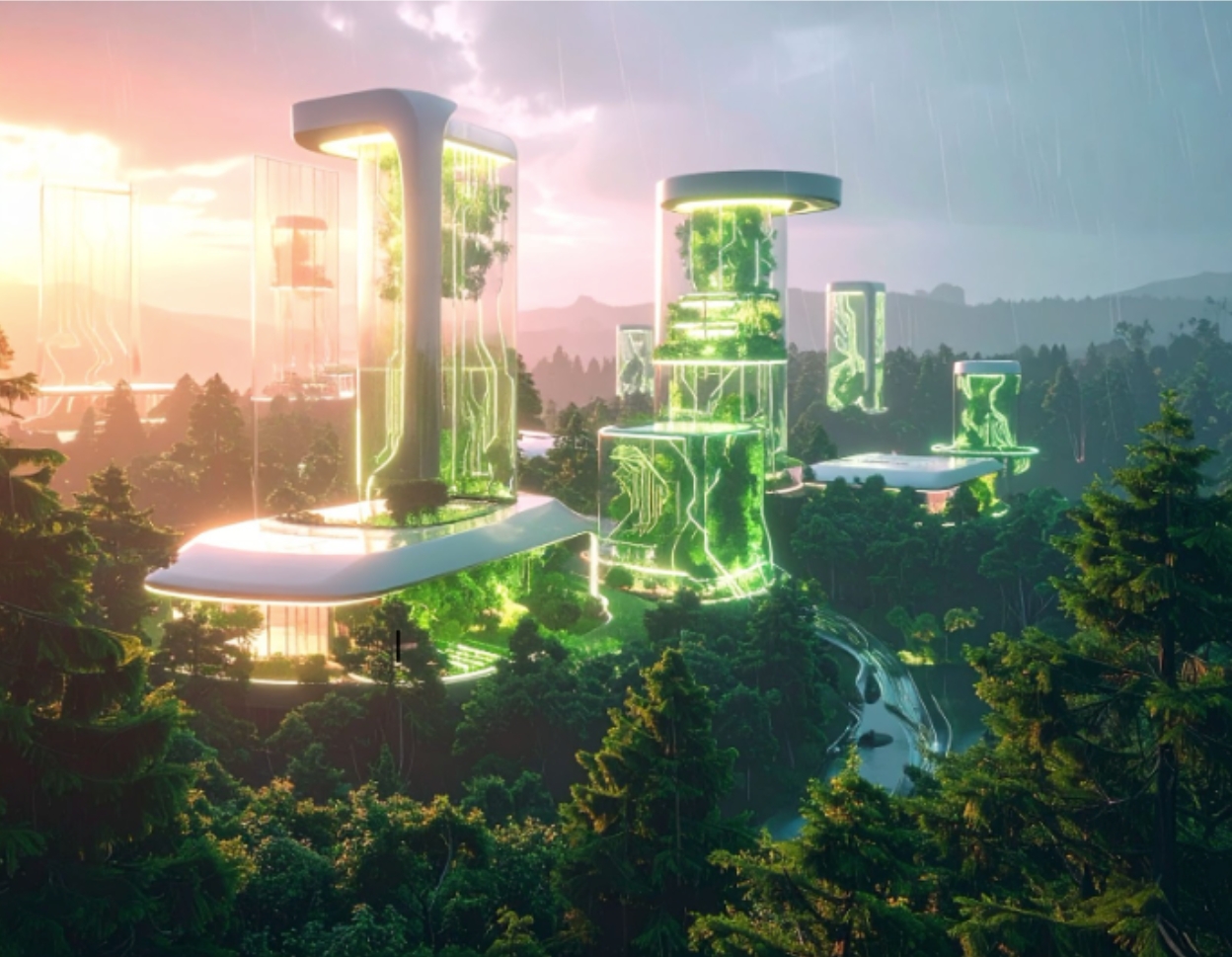 Greenhouses near Marisol's residence