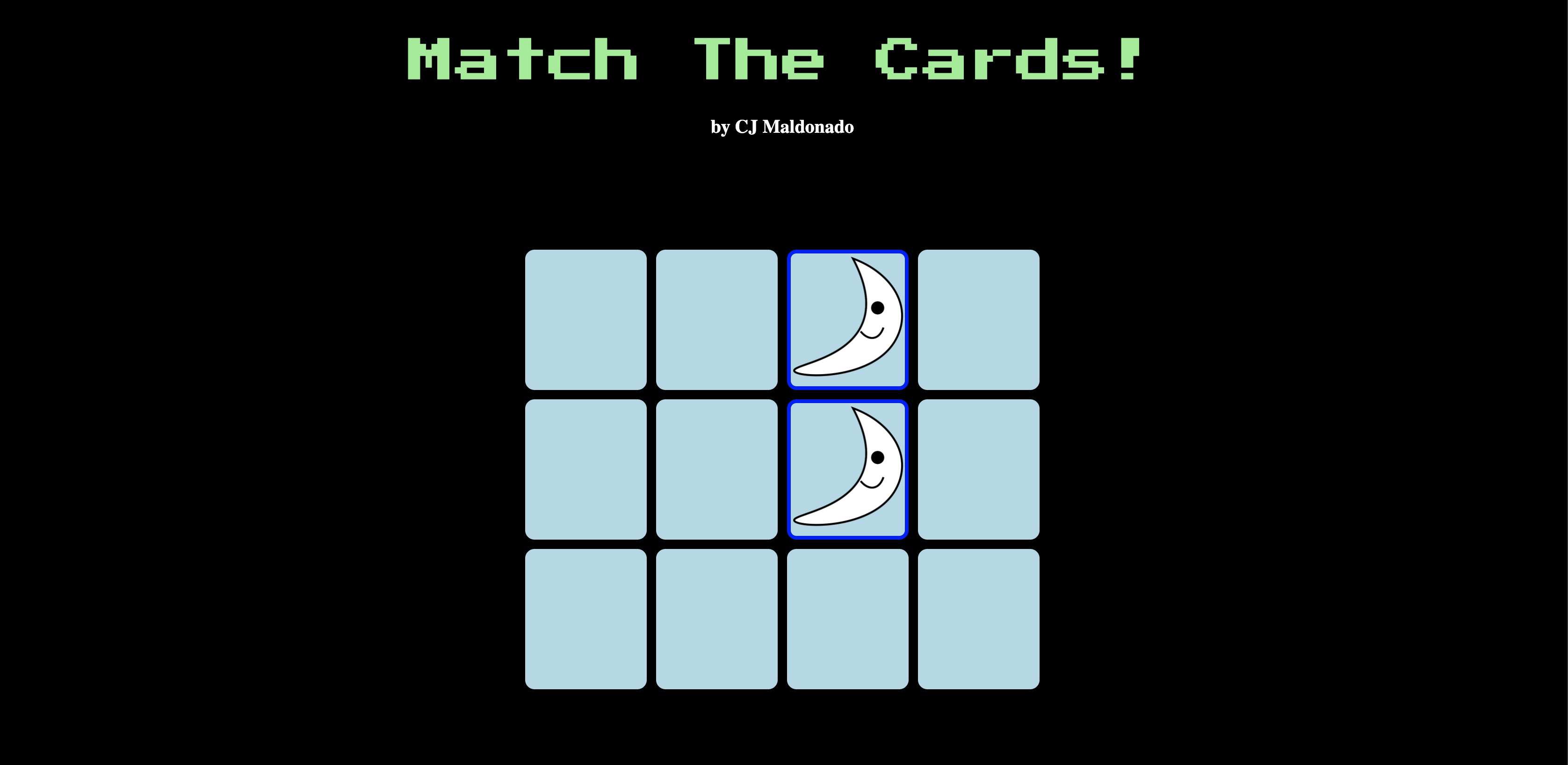 The matching of cards