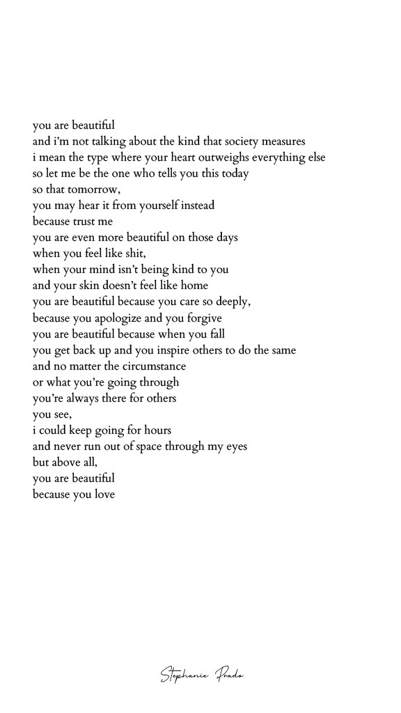 A poem by Stephanie Prado.