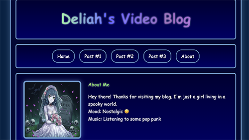 Deliha' Video Blog