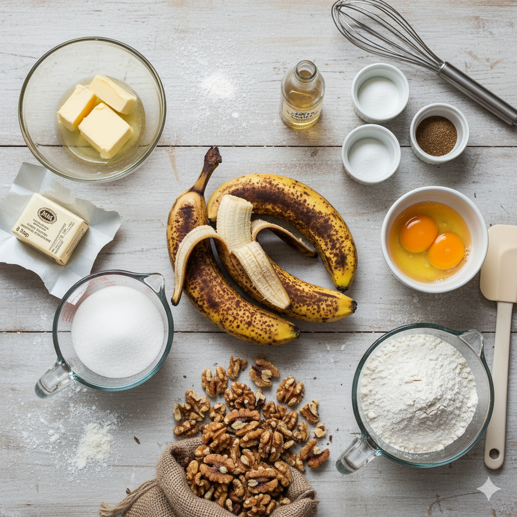 Table set up for baking