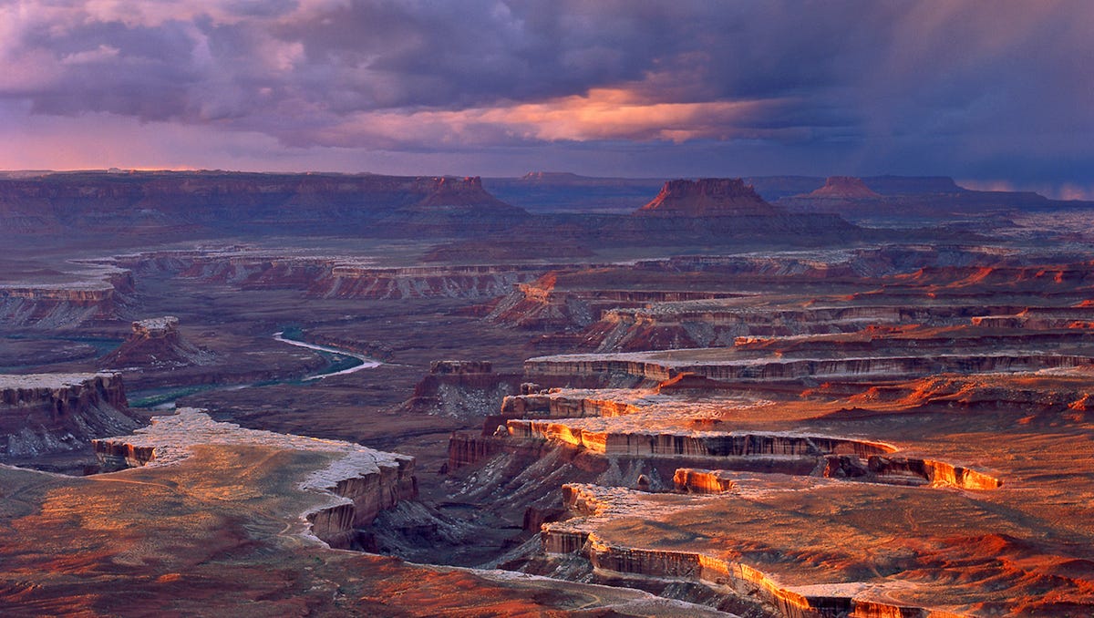 View of the vastness that is Canyonlands National Park