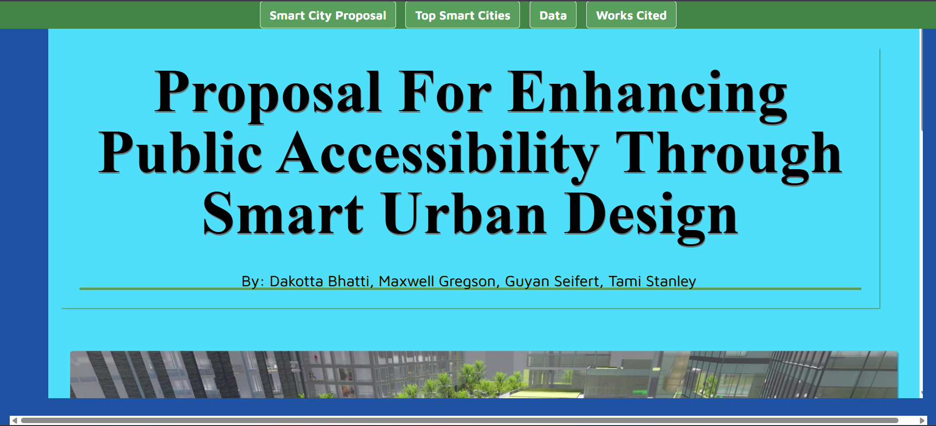 Smart City Proposal