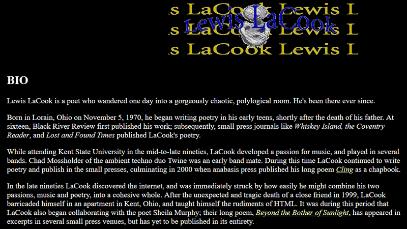 gallery image of Lewis LaCook