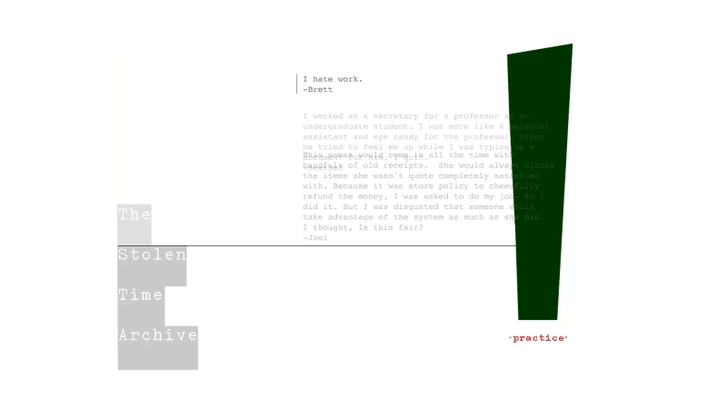gallery image of Stolen Time Archive