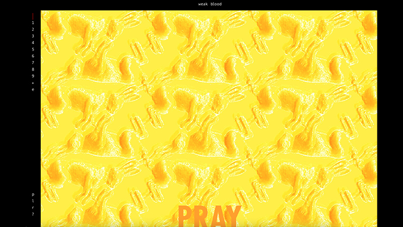 gallery image of weak blood (project)
