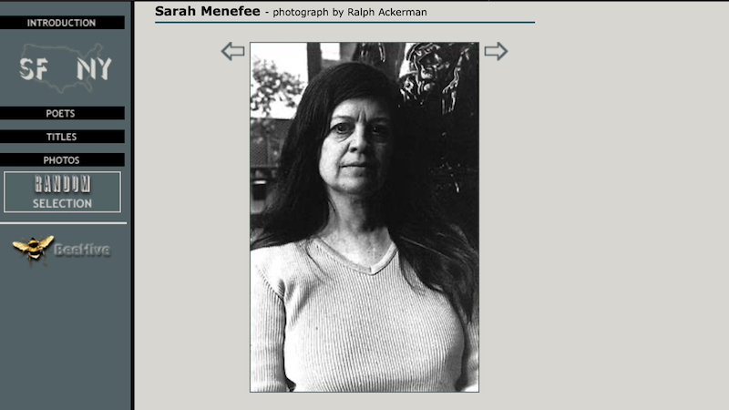 gallery image of Photo Essay, NY/SF Poetry Collection