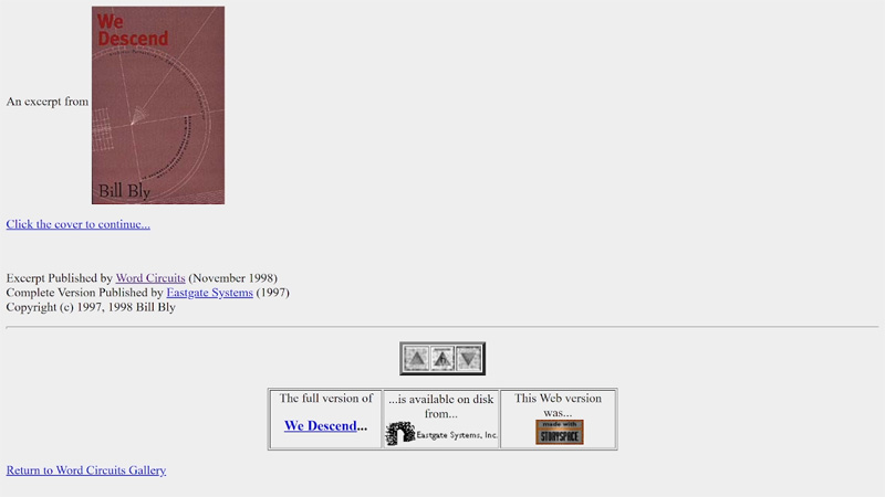 gallery image of Excerpt from We Descend