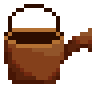 Empty watering can