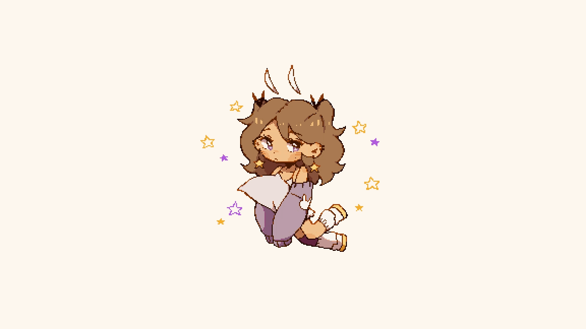 gif of simple pixel animation