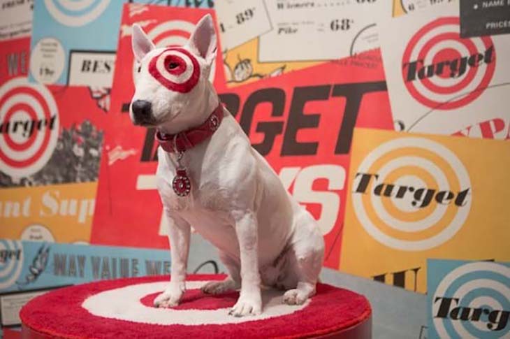 bullseye targets mascot