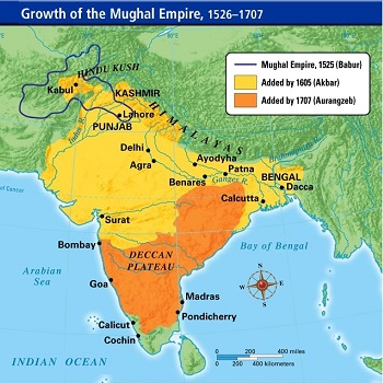 MughalEmpireMap