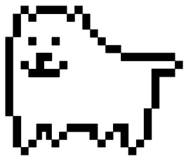 A white dog that does a little trolling.