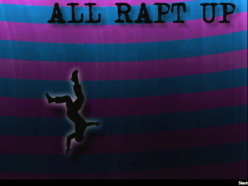 All Rapt Up Twine Story title screen