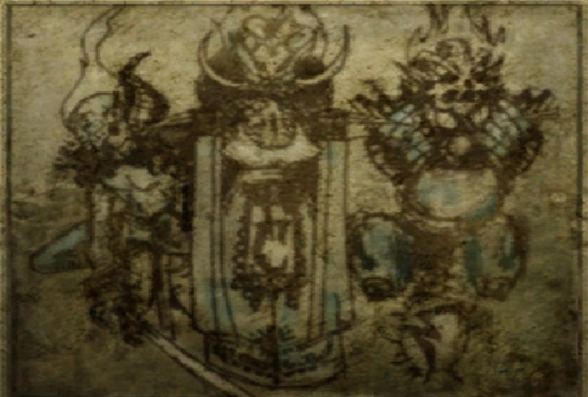 Tapestry depicting the ALMSIVI
