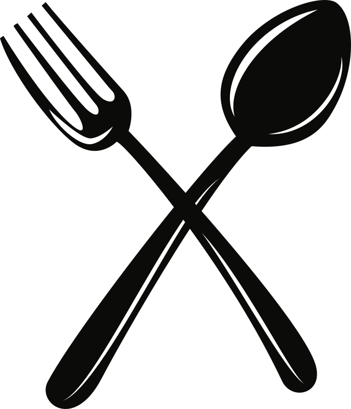 A stock image of a fork and a spoon.