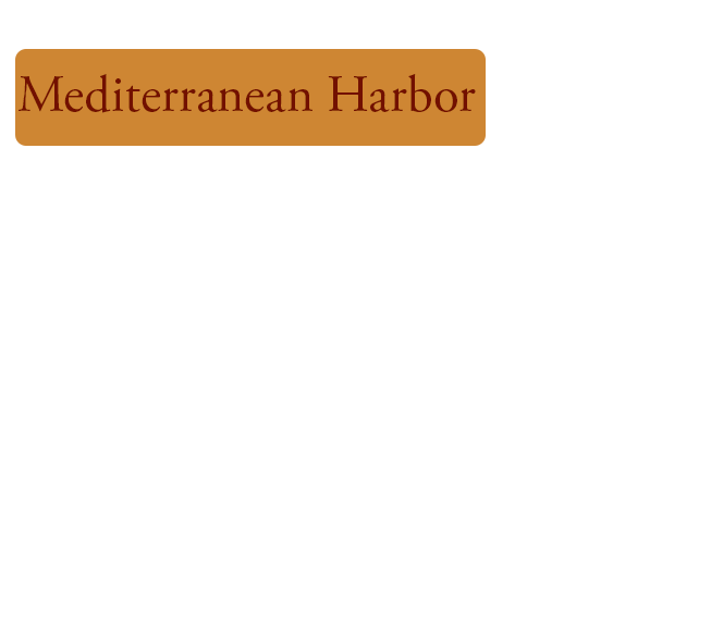 Mediterranean Harbor map label