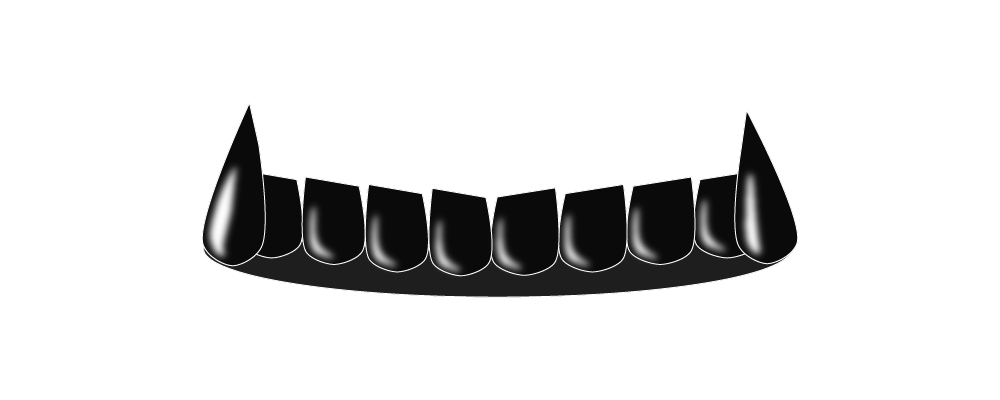 Bottom jaw of xenomorph