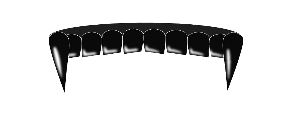 Top jaw of xenomorph