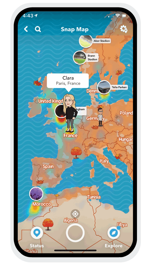 Snap Map