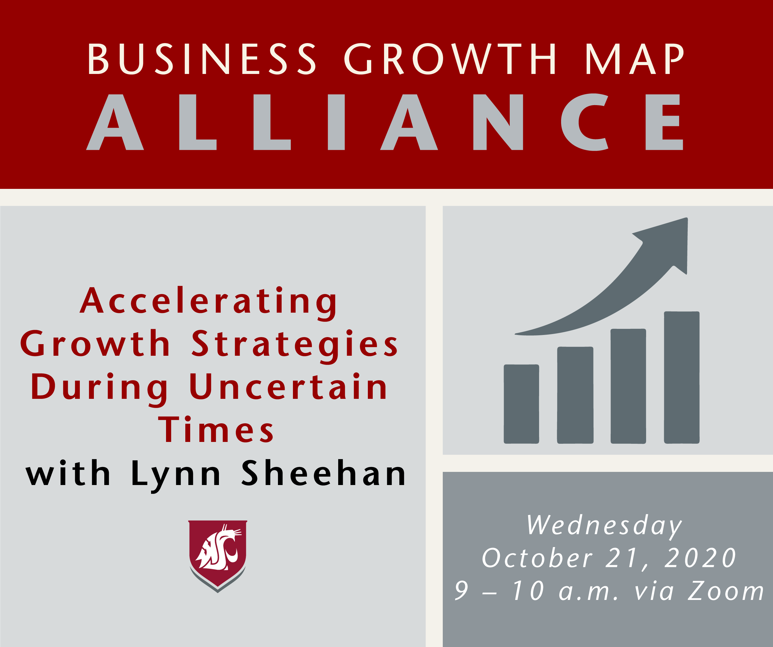 Event graphic for the Carson College of Business