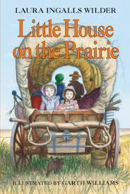 Revised cover art for Little House on the Prairie.
