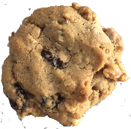 Oatmeal raisin cookie