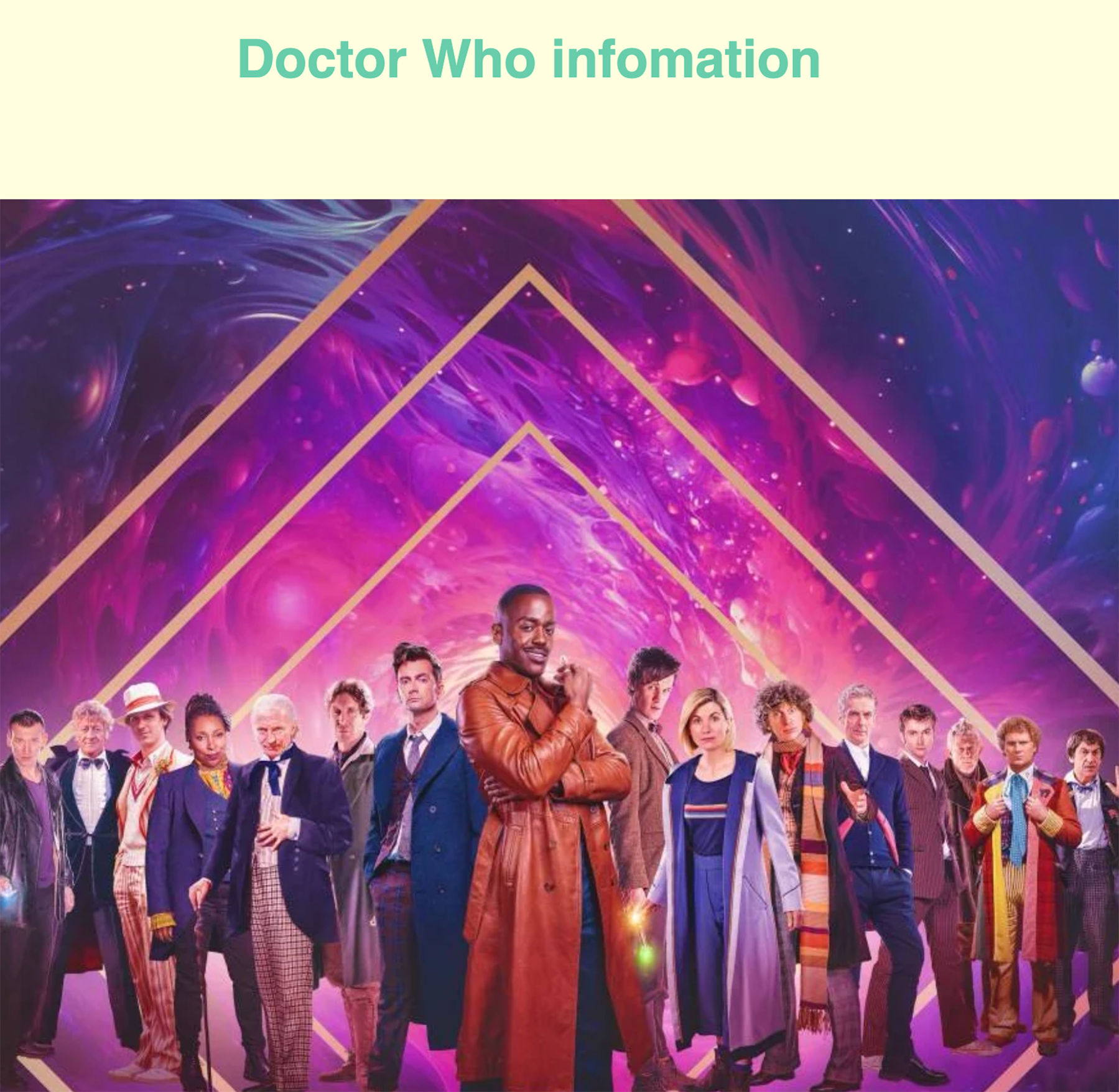 Doctor Who Information