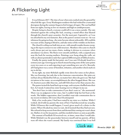 A clickable picture of a memoir.