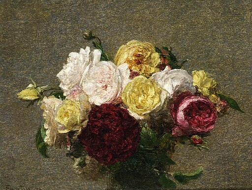Henri Fantin-Latour - Bouquet of Roses (15387726190)