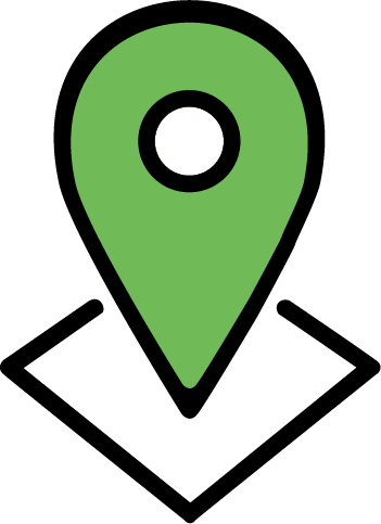 Icon of a location marker