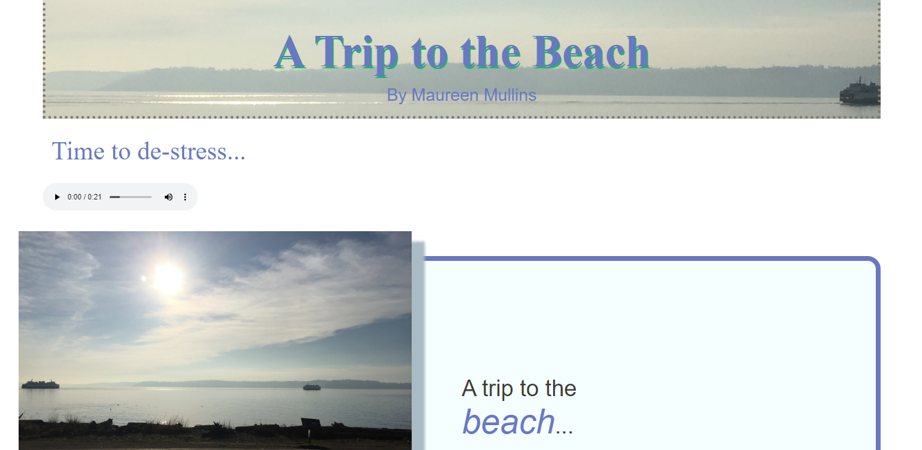 Narrative Website
