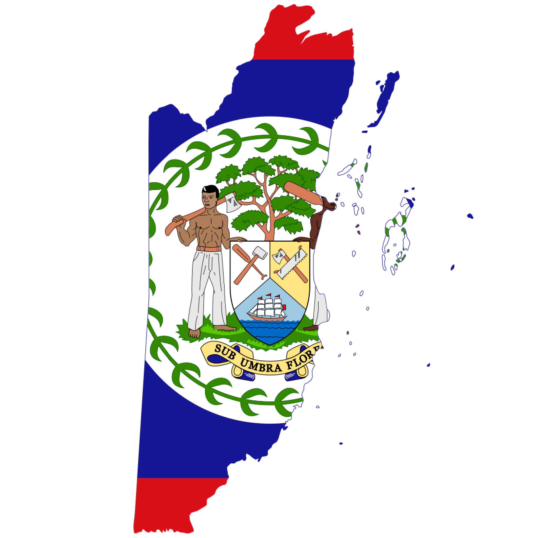 Country flag for quiz question