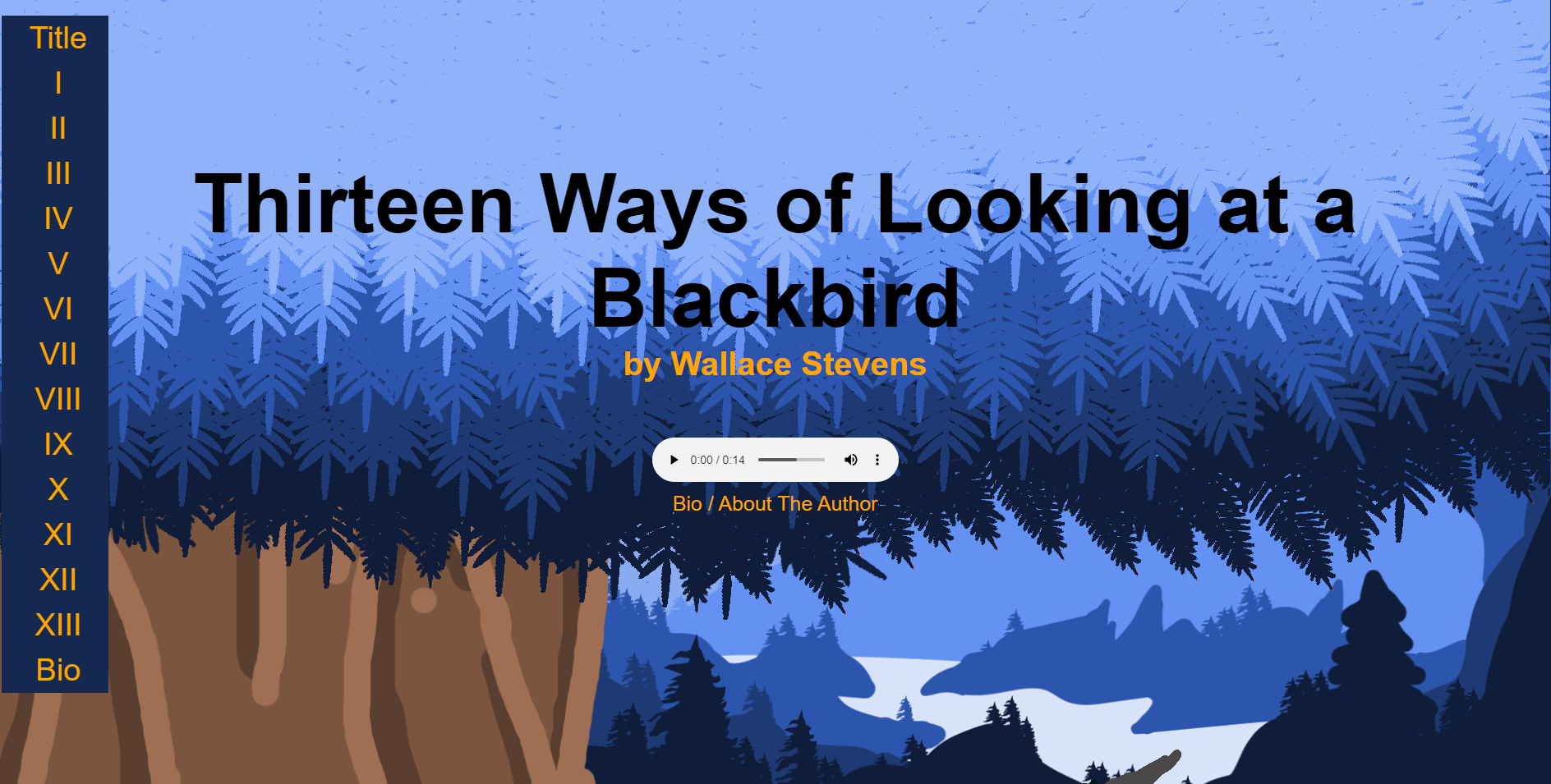 13 ways of looking at a blackbird/blackbird website picture